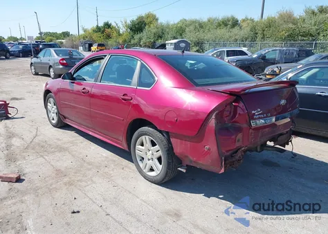 2011 Chevrolet Impala Lt из США, поврежденный, VIN 2G1WB5EK6B1241346